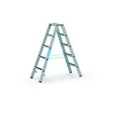 Kép 1/4 - Zarges R13step B kétoldalas állólétra, alu, 2x5 fokos, 1.32m