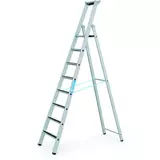 Kép 1/4 - Zarges R13step S lépcsős állólétra, alu, 8 fokos, 2.12m