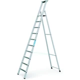 Kép 1/4 - Zarges Saferstep S egyoldalas állólétra, alu, 10 fokos, 2.64m