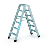Kép 1/4 - Zarges Seventec B kétoldalas állólétra, alu, 2x6 fokos, 1.31m