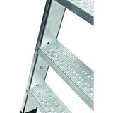 Kép 2/2 - Zarges Seventec RC S egyoldalas állólétra, alu, 3 fokos, 0.7m
