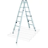 Kép 1/4 - Zarges Varioflex B állólétra meghosszabbítható szárakkal, alu, 2x6 fokos, 1.80m