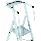 Kép 2/4 - Zarges ZAP Safemaster S dobogós létra, alu, 3 fokos, 0.79m