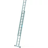 Kép 1/2 - Zarges Everest 2E kétrészes tolólétra, alu, 2x12 fokos, 6.09m