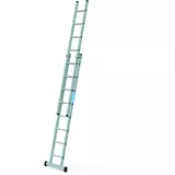 Kép 1/2 - Zarges Everest 2E kétrészes tolólétra, alu, 2x8 fokos, 4.07m