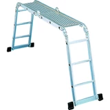 Kép 1/2 - Zarges alu járólap Multitec M 4x3 fokos létrához, összecsukható