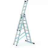 Kép 1/9 - Zarges Skymaster Plus X háromrészes létra, alu, 3x8 fokos, 5.80m