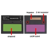 Kép 2/2 - Z-Tools Charm-350F automata fejpajzs, polipropilén, IR és UV védelem