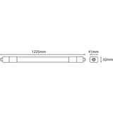 Kép 2/2 - Avide Nano LED lámpatest, sorolható, 4000K, 24W, 1.2m