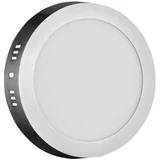 Kép 1/2 - Avide mennyezeti LED lámpa, falra szerelhető, kerek, alumínium, 12W, 4000K, szürke