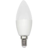 Kép 1/2 - Avide Smart LED izzó, gyertya, színes+fehér, Wifi, E14, 5.5W