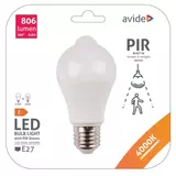 Kép 2/2 - Avide Smart LED izzó mozgásérzékelővel, E27, A60, 4000K, 8.8W