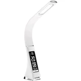 Kép 1/4 - Avide LED Asztali Lámpa Üzleti Bőrhatású Naptár Fehér 6W