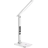 Kép 1/5 - Avide LED Asztali Lámpa Irodai Bőrhatású Naptár Fehér 6W