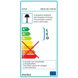 Kép 4/5 - Avide LED Asztali Lámpa Üzleti Bőrhatású Naptár Fekete 6W