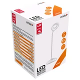 Kép 2/5 - Avide LED Asztali Lámpa Minimal Fehér 4W