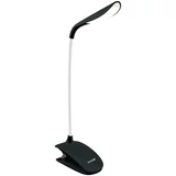 Kép 1/5 - Avide LED Asztali Lámpa Csiptethető Fekete 3W