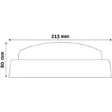 Kép 6/6 - Avide (Titania-R) Cseppálló Kerek IP54 14W NW 4000K Fehér