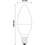 Kép 5/5 - Avide gyertya LED izzó, semleges fehér, E14, 6W, 470lm