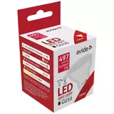 Kép 1/5 - Avide LED Spot Alu+plastic 7W GU10 110° WW 3000K