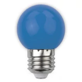Kép 1/2 - Avide kis gömb LED izzó, E27, 1W, kék