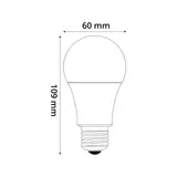 Kép 4/4 - Avide körte LED izzó, semleges fehér, E27, 9.5W, 1055lm