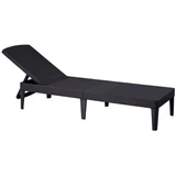 Kép 1/2 - Keter Jaipur sun lounger műrattan napozóágy