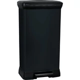 Kép 1/3 - Curver Deco-bin pedálos szemetes, 50l, fekete