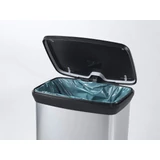 Kép 3/6 - Curver Deco-bin pedálos szemetes, 50l, ezüst