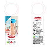 Kép 3/3 - Curver Smart Dots kulacs, műanyag, zöld, 450ml