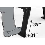 Kép 3/6 - Keter Pro Gear fűrészbak, 78-99cm