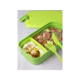 Kép 3/4 - Curver Lunch&go ételtartó evőeszközzel, zöld