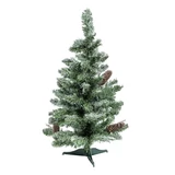 Kép 1/2 - Mini Pine asztali műfenyő, havas, 60cm