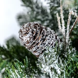 Kép 2/2 - Mini Pine asztali műfenyő, havas, 60cm