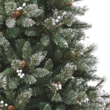 Kép 2/2 - Silvery díszfenyő, ezüstözött, 499 ág, 150cm