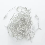 Kép 3/5 - Toldható fényfüzér, hideg fehér, átlátszó kábel, 50LED, 4m