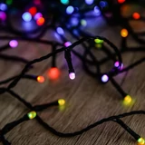 Kép 2/5 - Okos fényfüzér, fekete kábel, RGB, 120LED, 12m