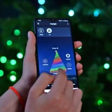 Kép 3/4 - Dekortrend Heylight fényfüzér, RGB LED, IP44, Bluetooth, 20m, 200db