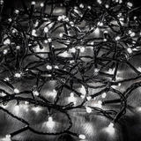 Kép 3/3 - Dekortrend toldható LED fényfüzér, hideg fehér, 4m, 50db