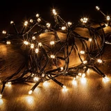 Kép 3/3 - Dekortrend toldható LED fényfüzér, meleg fehér, 4m, 50db