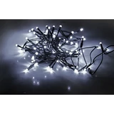 Kép 1/2 - Kültéri fényfüzér, hideg fehér, zöld kábel, 120LED, 6m