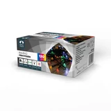 Kép 4/4 - Kültéri fényfüzér, színes, zöld kábel, 120LED, 6m