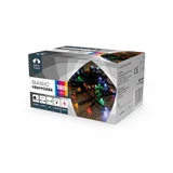 Kép 4/4 - Kültéri fényfüzér, színes, zöld kábel, 180LED, 9m