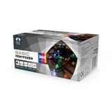 Kép 4/4 - Kültéri fényfüzér, színes, zöld kábel, 360LED, 18m