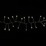 Kép 4/5 - Tündérfény girland, hideg fehér, ezüst kábel, 300LED, 3m