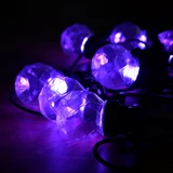Kép 3/5 - Varázskert fénysor, többszínű, toldható, 10LED, 5m