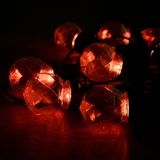 Kép 4/5 - Varázskert fénysor, többszínű, toldható, 10LED, 5m