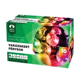 Kép 5/5 - Varázskert fénysor, többszínű, toldható, 10LED, 5m