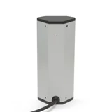 Kép 3/5 - Delight 3-as sarokelosztó, 2db USB, alumínium