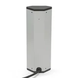 Kép 3/5 - Delight 4-es sarokelosztó, 2db USB, alumínium